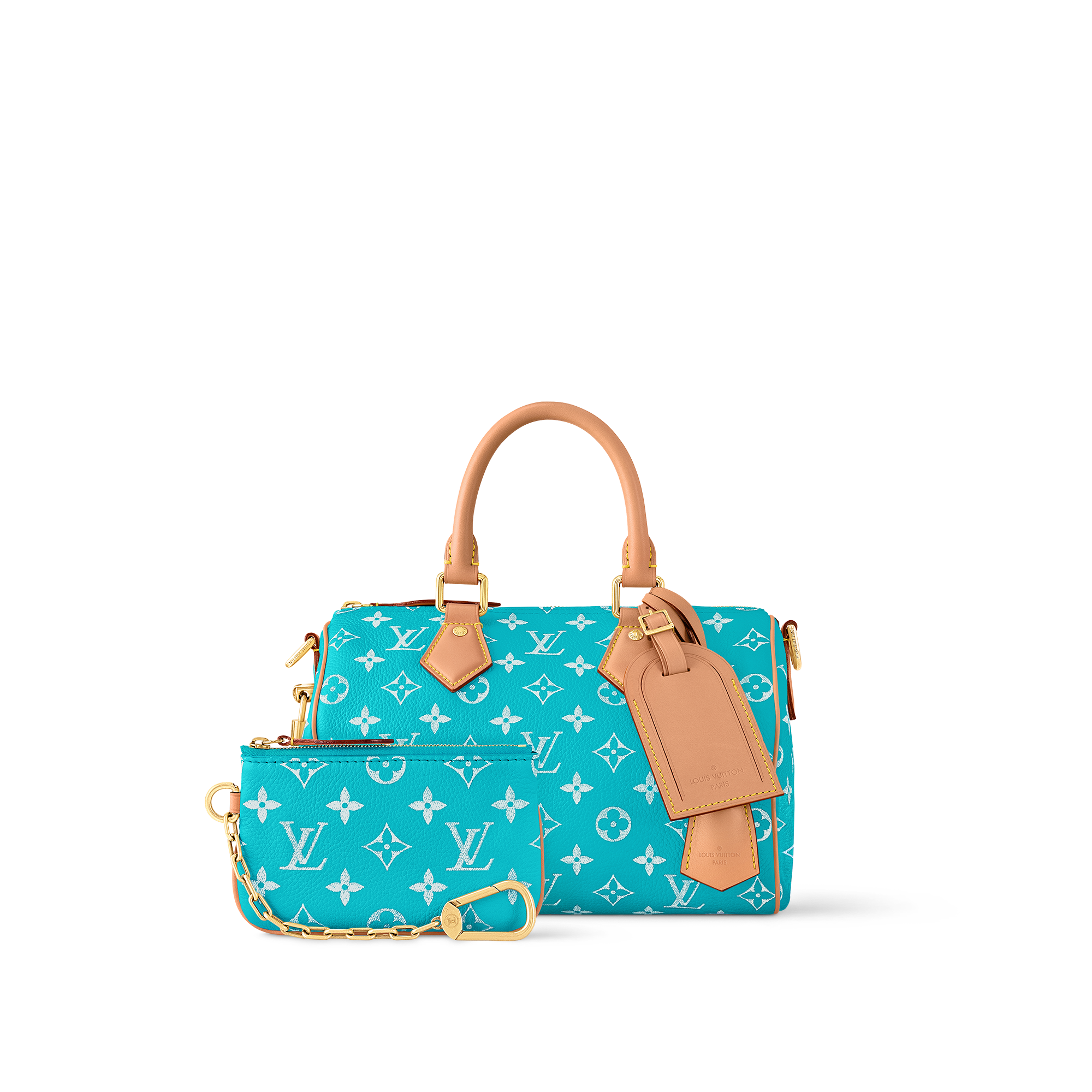 Speedy P9 Bandoulière 25 H40 in Les Extraordinaires's Leather Goods and Travel Speedy P9 collections by Louis Vuitton (Product zoom)